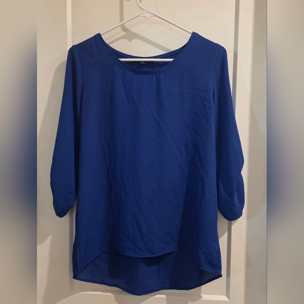 Sweet Rain Royal Blue Blouse